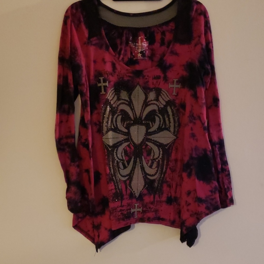 Rock and roll cowgirl tunic